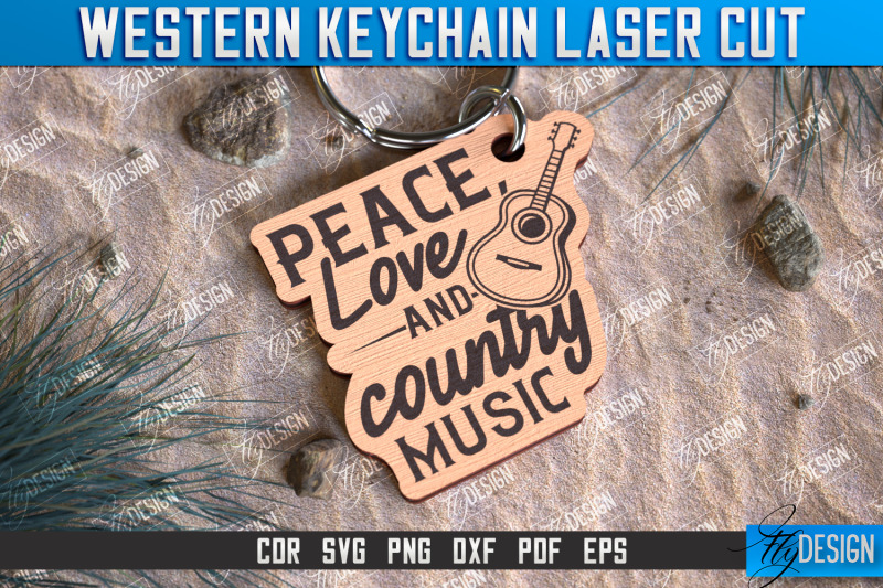 western-keychain-laser-cut-bundle-gift-idea-cowboy-amp-wild-west