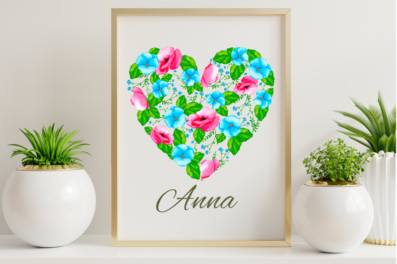 flower-hearts-watercolor-sublimation-png