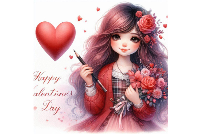 cute-girl-with-red-heart-valentine-day