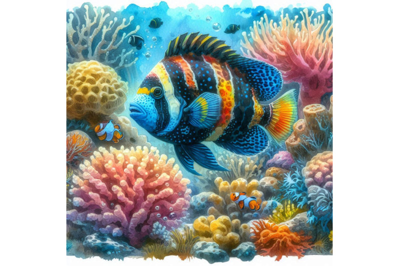 exotic-fish-coral-reef-algae