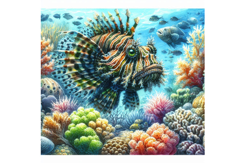 exotic-fish-coral-reef-algae