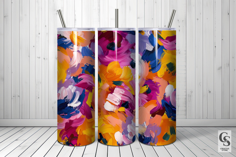 bold-oil-paint-flowers-seamless-patterns