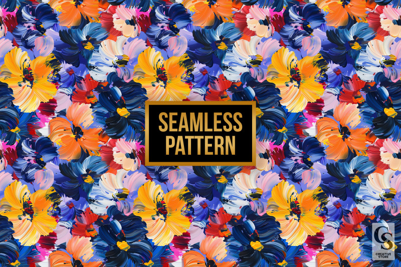 bold-oil-paint-flowers-seamless-patterns