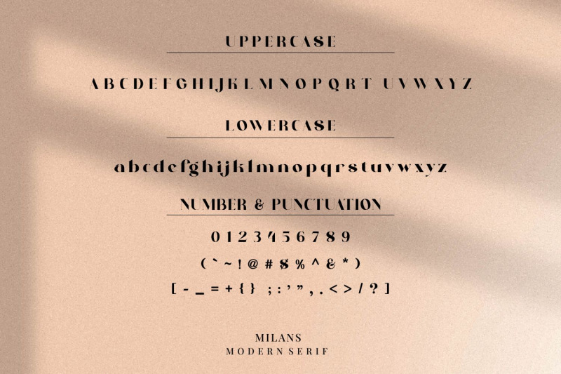 milans-typeface-modern-serif