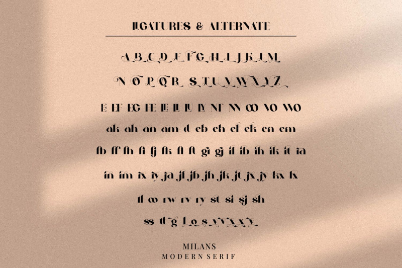 milans-typeface-modern-serif