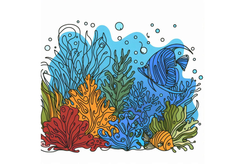 exotic-fish-coral-reef-algae