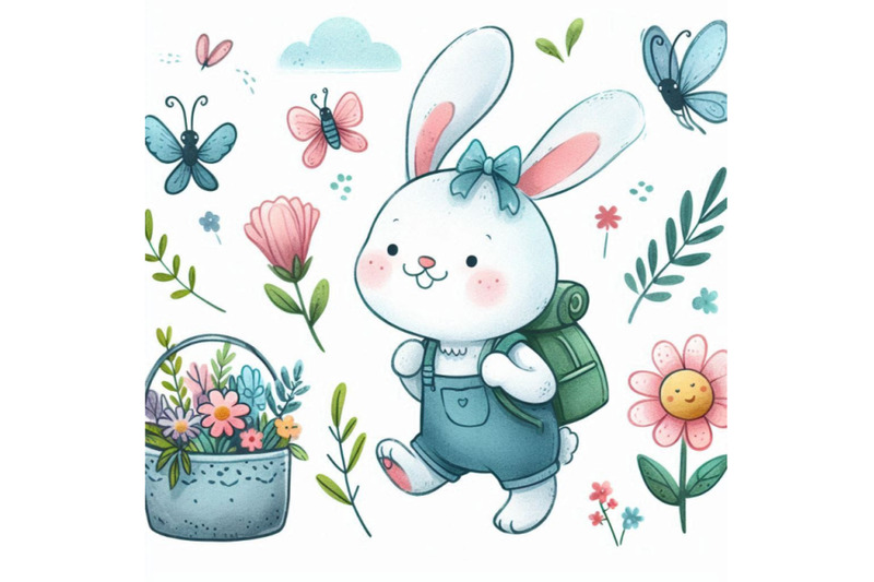 funny-rabbit-watercolor-illustration