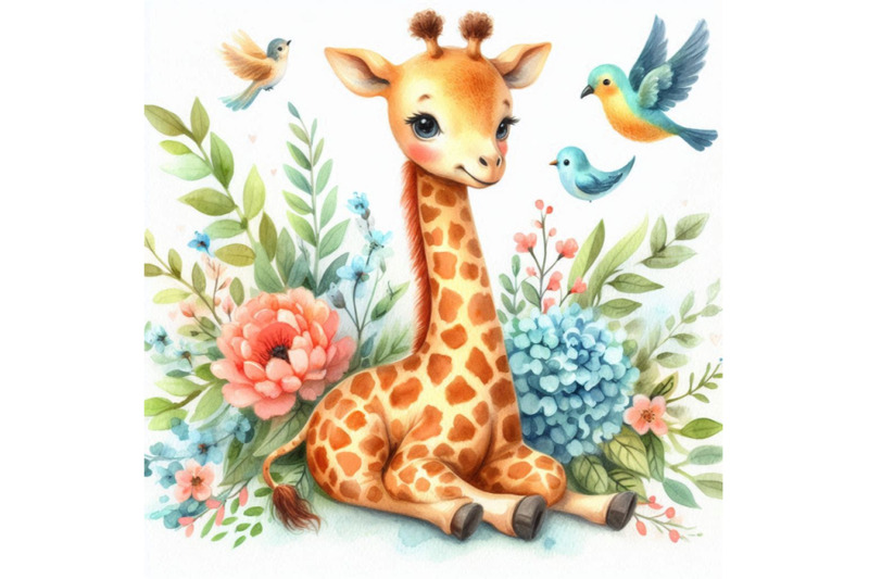 watercolor-giraffe-illustration-cute-giraffe