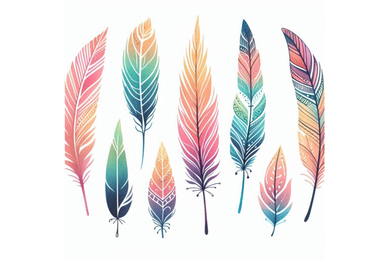 feathers-watercolor-feathers