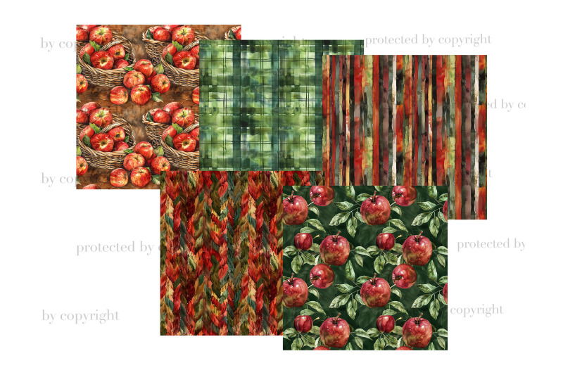 apple-harvest-paper-fall-pattern