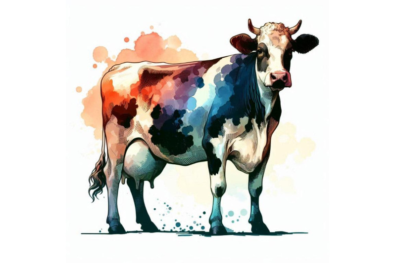 cow-cow-watercolor-illustration-milking-c