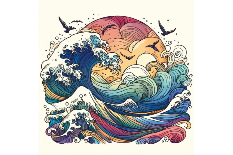 sea-wave-watercolor-illustration