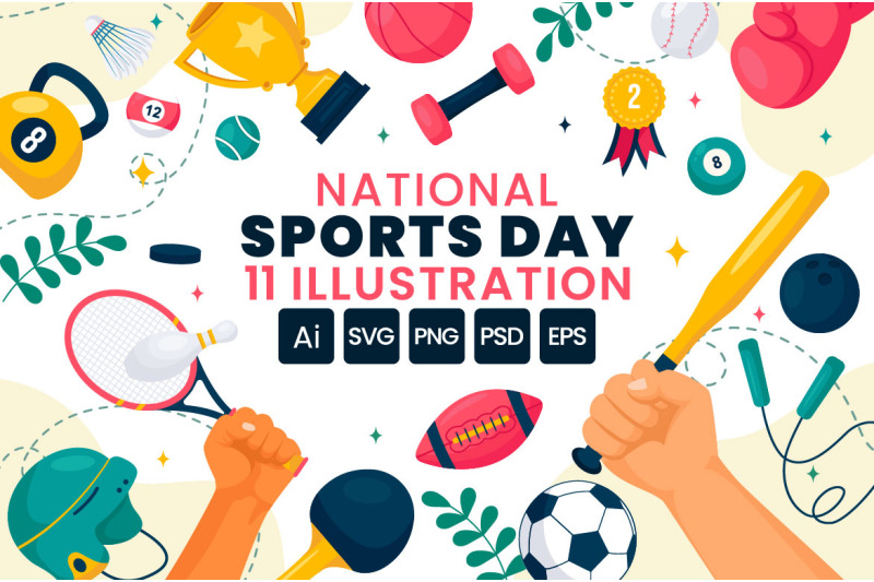 11-national-sports-day-illustration