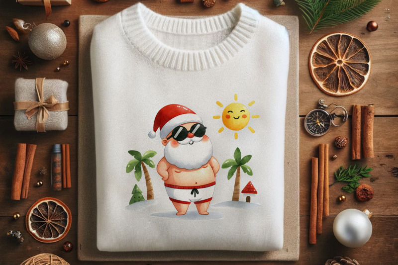 beach-santa-christmas-in-july