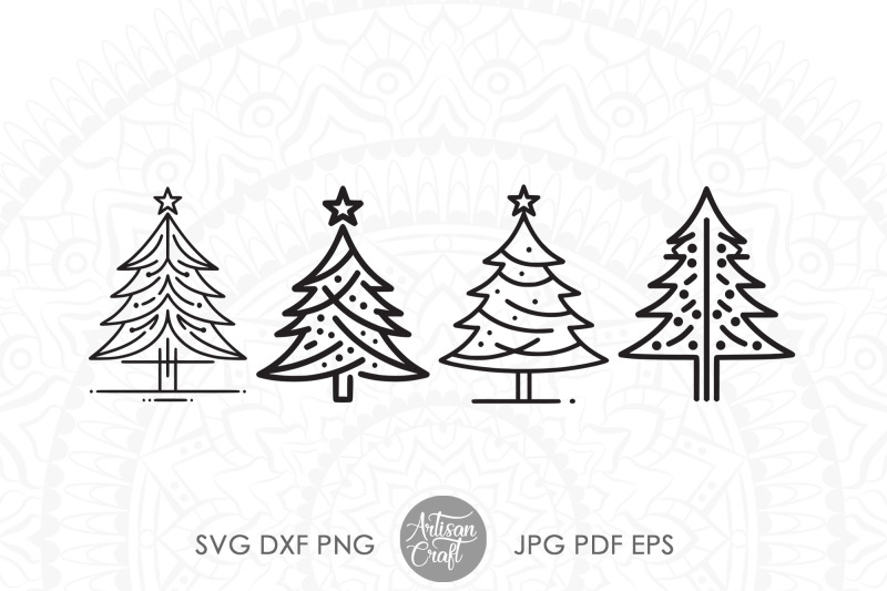 abstract-christmas-trees-svg-cut-files