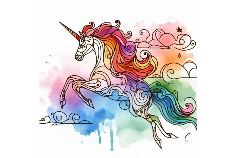 watercolor-unicorn-illustration