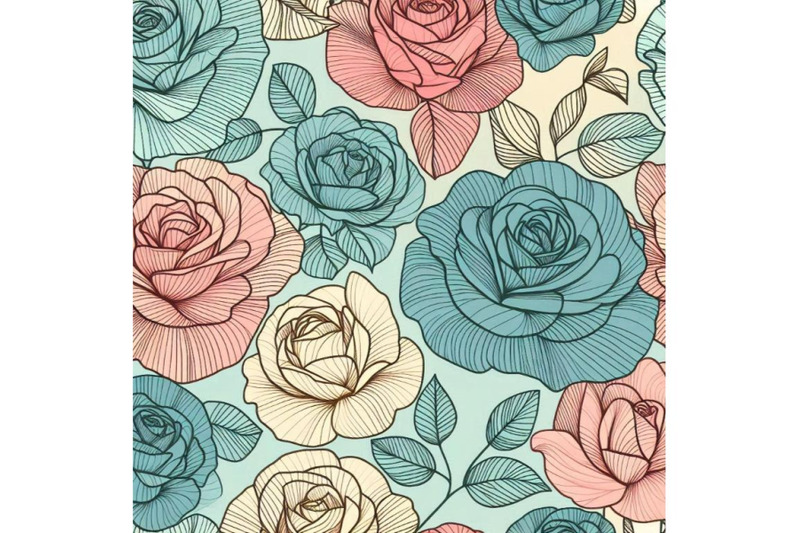 flower-seamless-pattern-roses-flower-bac