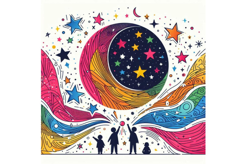 colorful-stars-kids-background