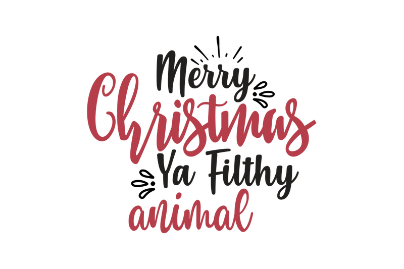 merry-christmas-ya-filthy-animal-svg