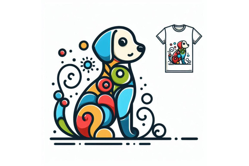 cute-dog-dog-t-shirt-graphics