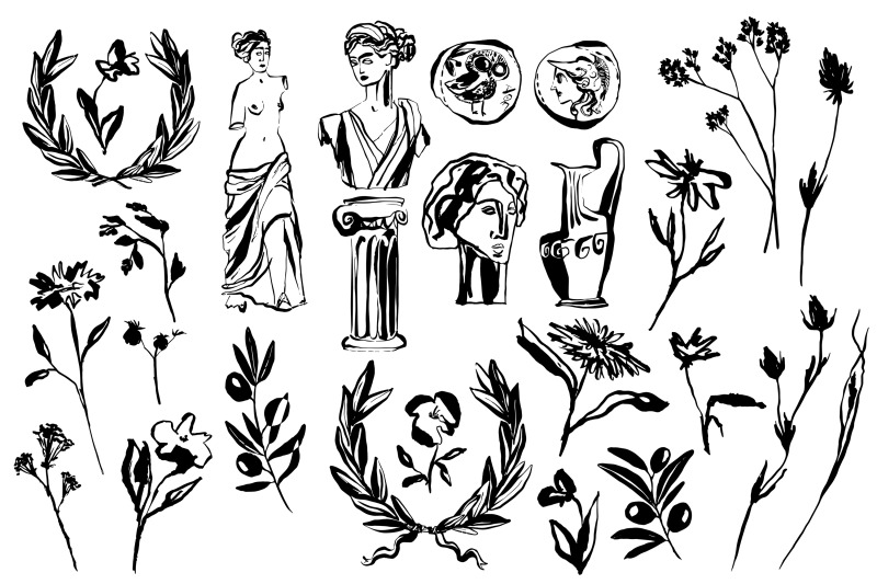 ancient-greece-clipart-set