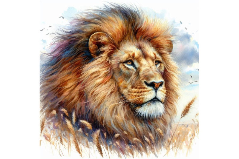 lion-lion-pride-illustration-watercolor