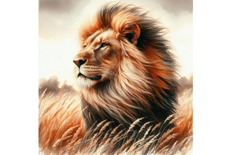 lion-lion-pride-illustration-watercolor