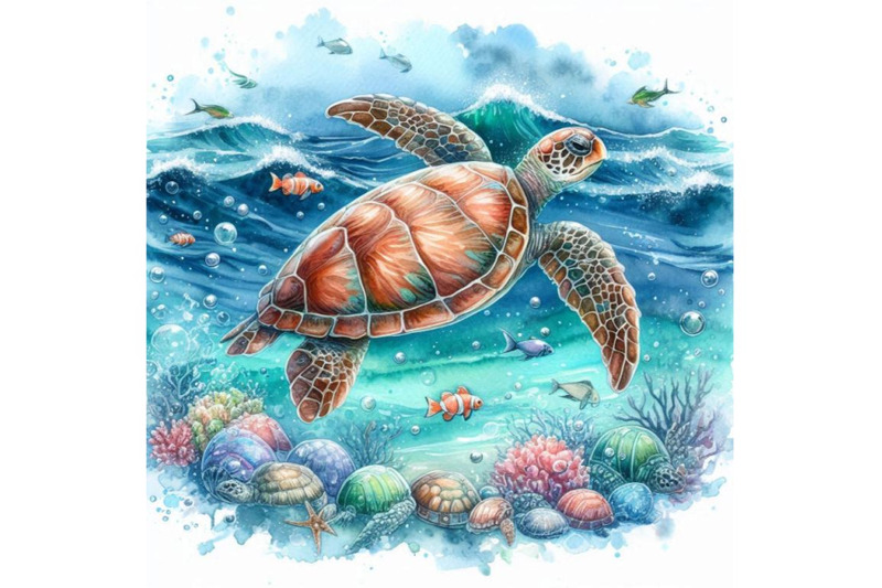 watercolor-sea-turtle-illustration