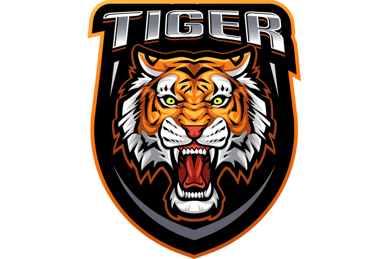 tiger-head-esport-mascot-logo-design