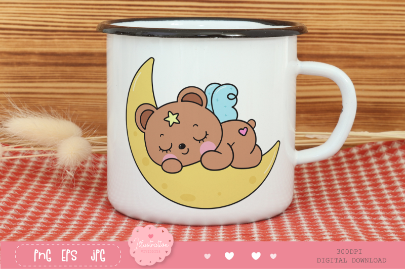 bear-sleep-on-moon-kawaii-cliparts-bedtime-story-cartoon