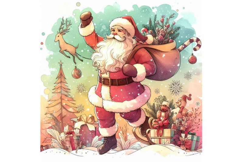 watercolor-santa-claus-santa-claus-christ