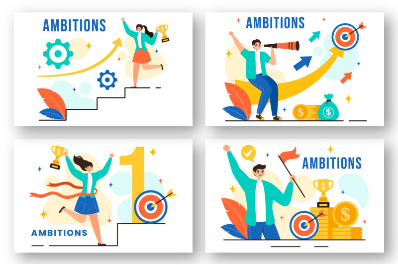 9-ambition-to-success-illustration