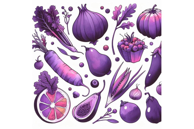 purple-fruits-and-vegetables-watercolor-ha