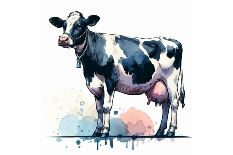 cow-cow-watercolor-illustration-milking-c