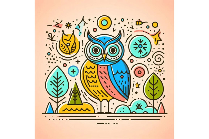 owl-cute-owl-school-illustration-ca