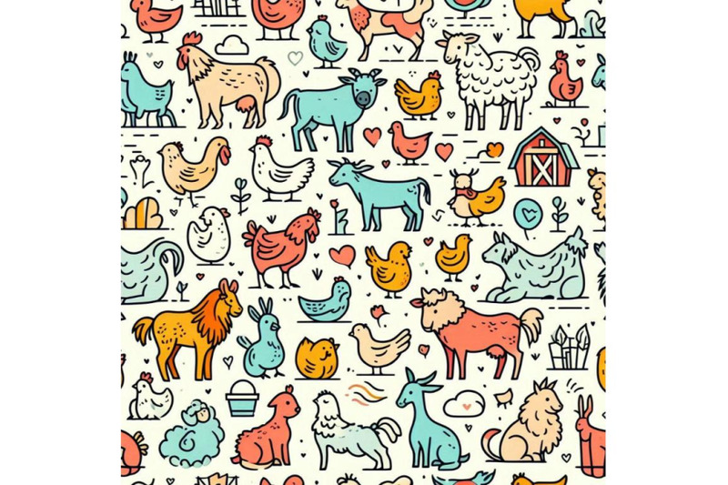 cartoon-farm-animals-seamless-patt