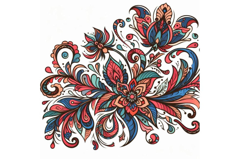 watercolor-flower-paisley-pattern-s