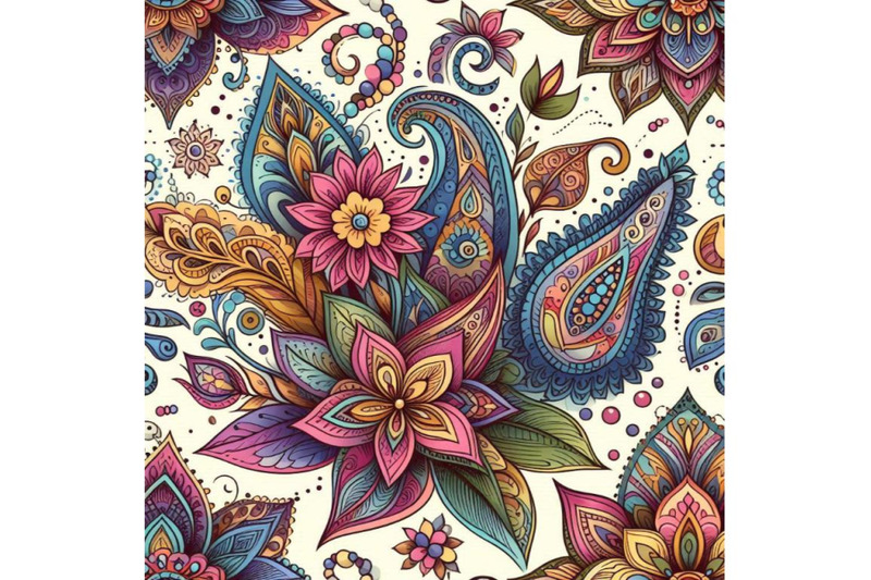 watercolor-flower-paisley-pattern-s