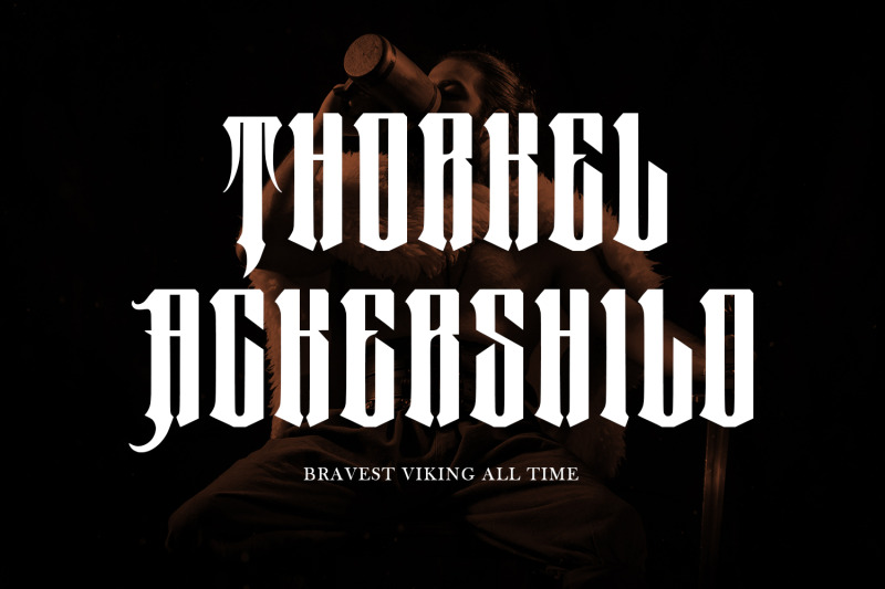 thorzzi-blackletter-display-font