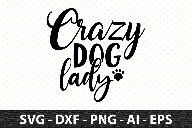 crazy-dog-lady-svg