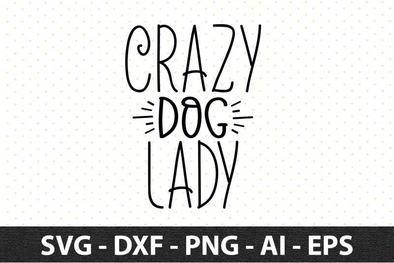 crazy-dog-lady-svg