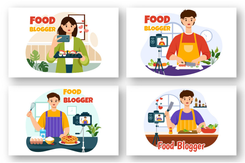 9-food-blogger-illustration