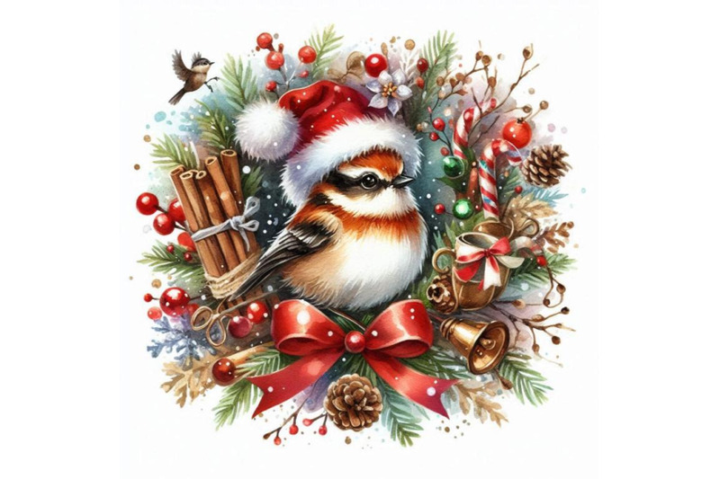 christmas-card-christmas-bird-watercolor