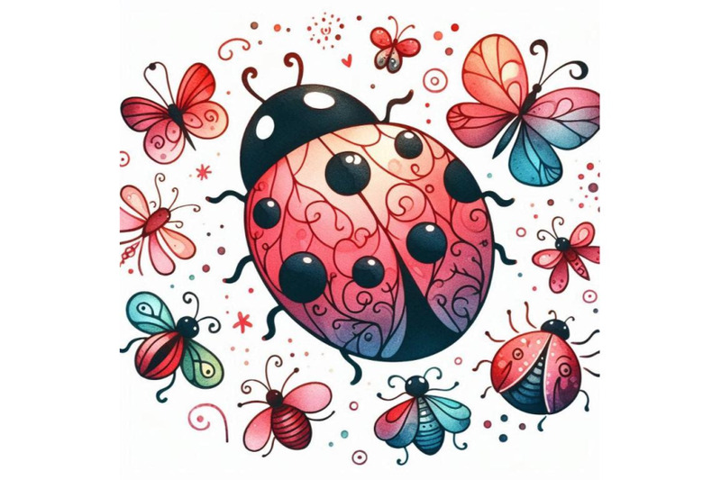 cartoon-insect-ladybug-watercolor-il