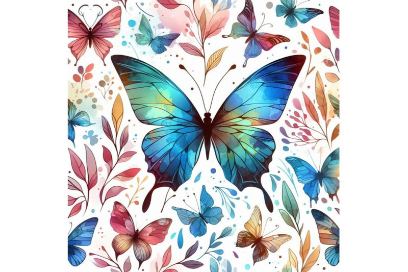 butterfly-watercolor-seamless-patte