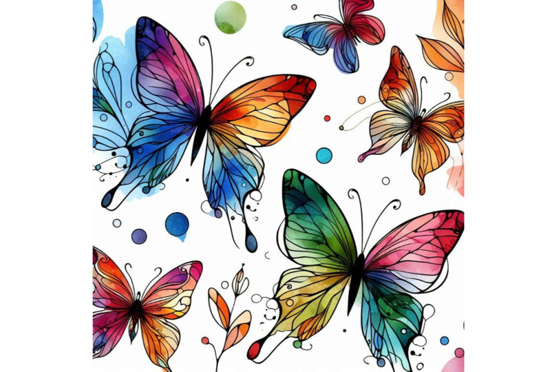 butterfly-watercolor-seamless-patte