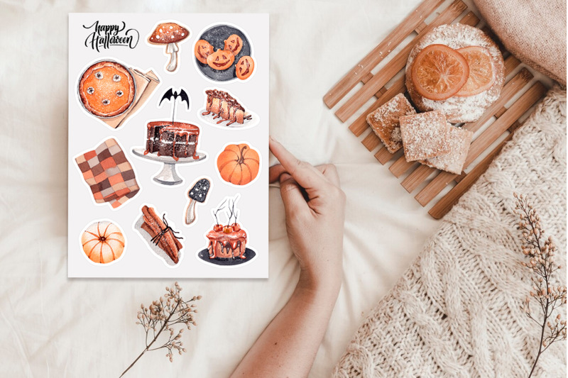 happy-halloween-watercolor-set