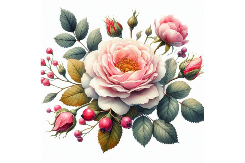 rosa-watercolor-illustration