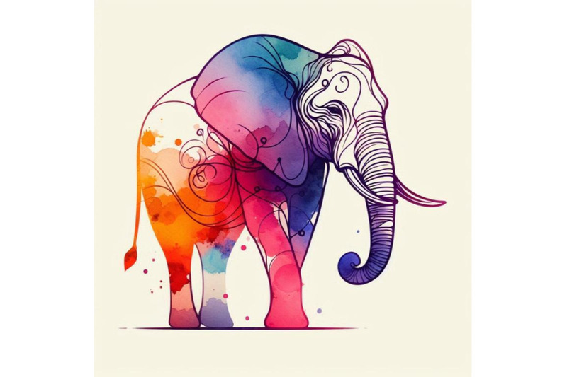 elephant-elephant-illustration-water