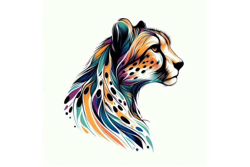 cheetah-cheetah-illustration-water